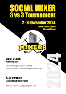 Miners 3 on 3 Social Mixer 2024