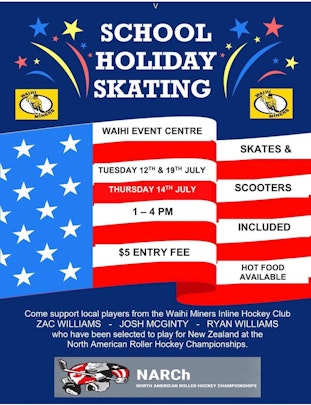 July 2022 School Holiday Skating
