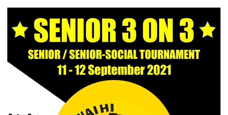 Waihi Miners 3 on 3 Senior/Social Tournament 2021
